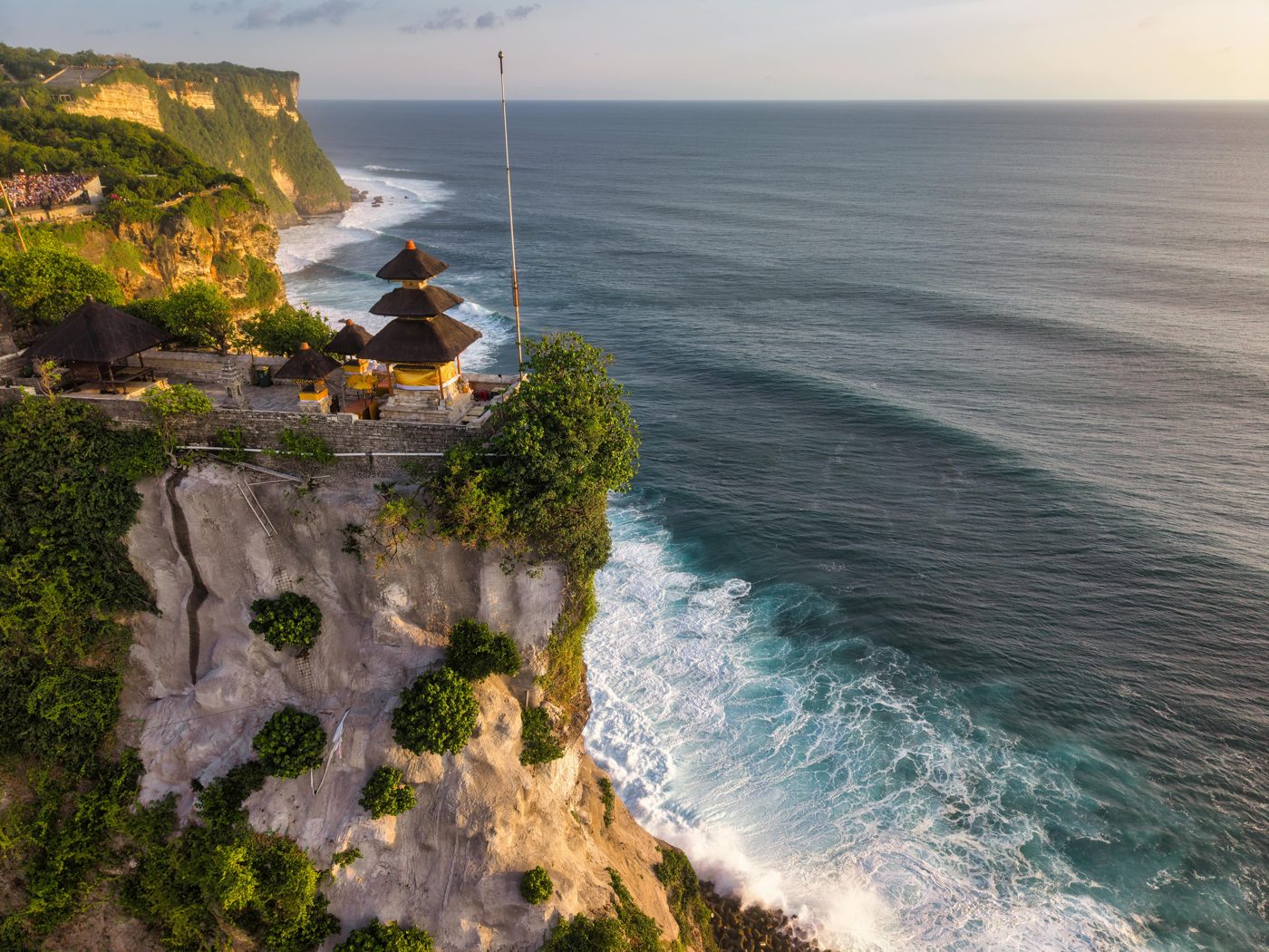 Coastal development land on the Indonesian coastline