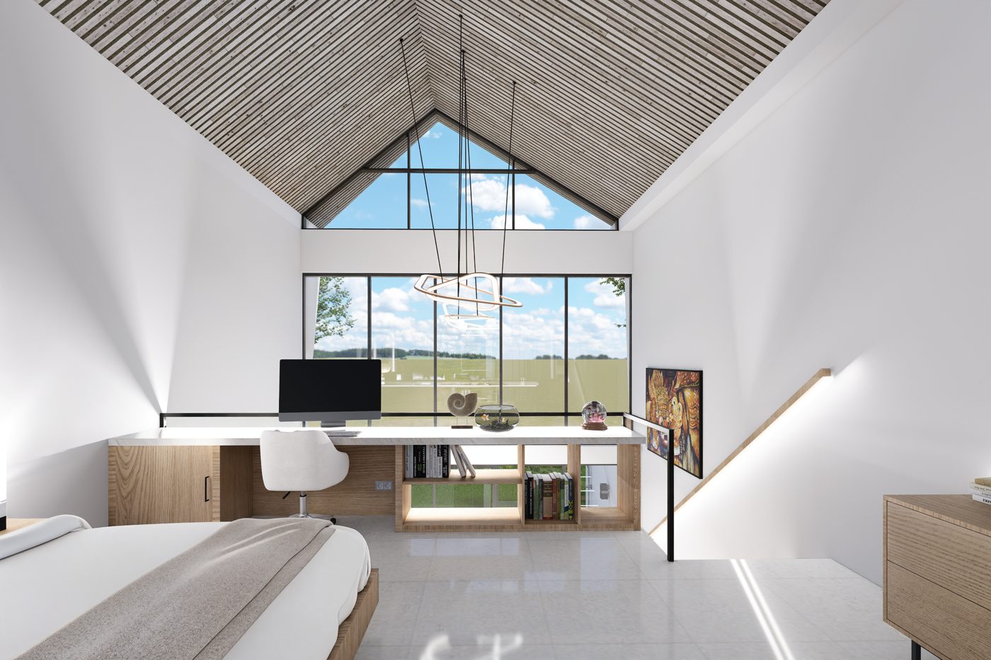 1-Bedroom Boutique Residences — interior view 3