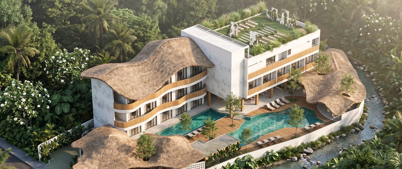 New-Release Resort Studios in Seminyak, Bali
