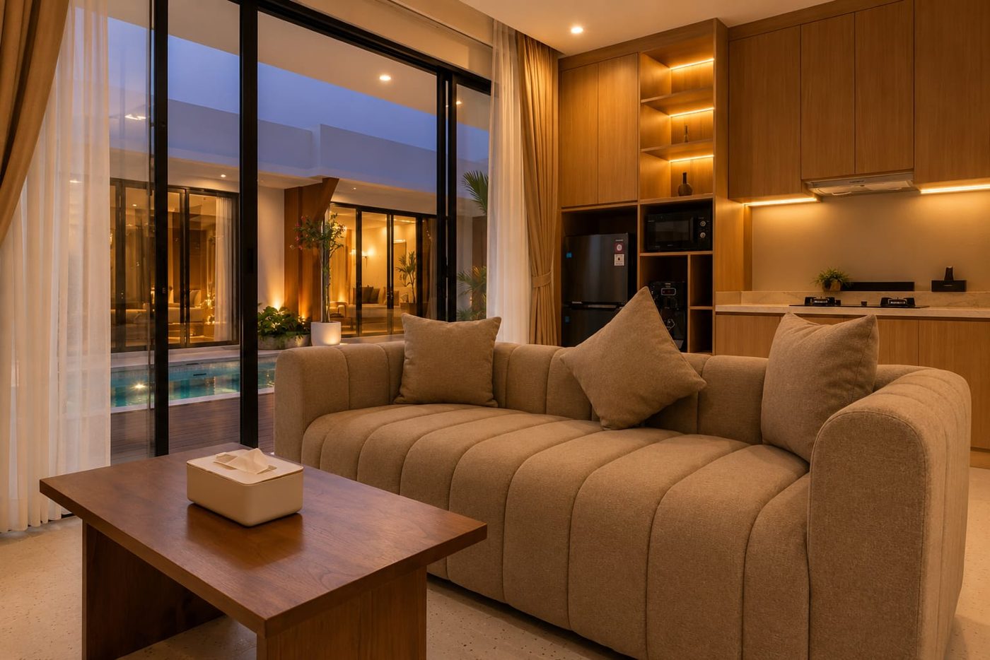 Resort Studio Apartments — interior view 2